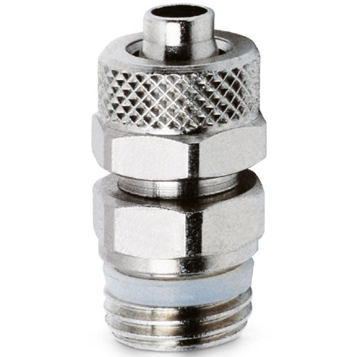 Racor recto macho métrico Sprint 1511 6/4-1/4