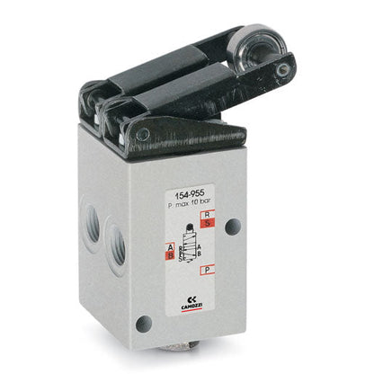 Valvula de accionamiento mecánico  5/2 Vías 154-955