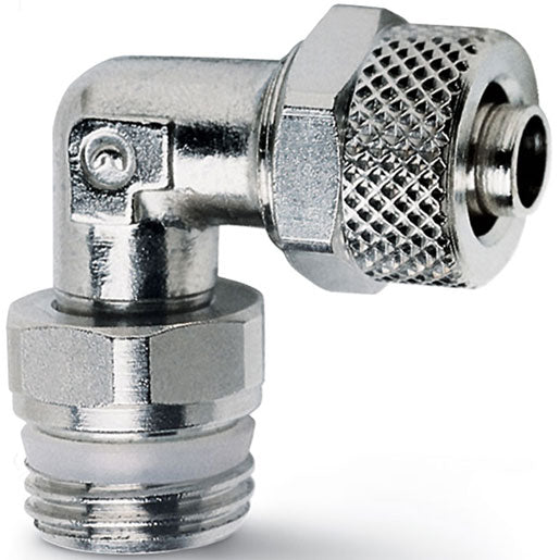 Racor codo macho giratorio Sprint 1541 10/8-1/4