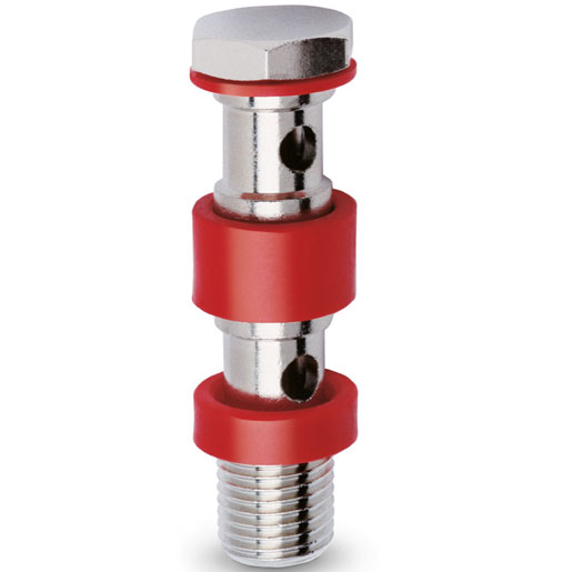 Vástago de banjo largo doble 1635 02-1/8