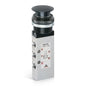 Válvula con interruptor de palma o pulsador 5/2 vías 358-975