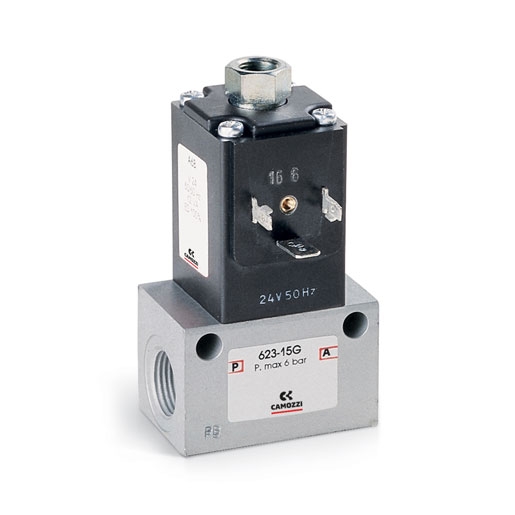 Electroválvula 2/2 vías G3/8 623-15G-A63