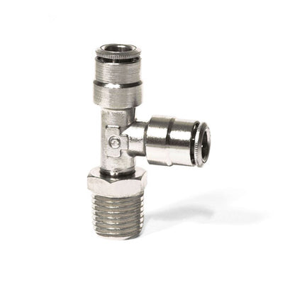 Racor T macho giratorio métrico - 6440 06-04 NPTF