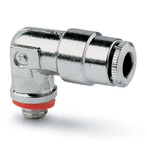 Racor codo macho fijo métrico 6501 4-M5