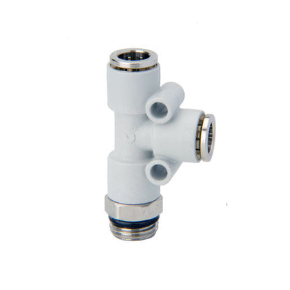 Racor T giratorio macho lateral 7442 6-1/8