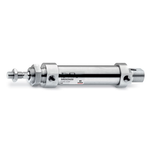 Cilindro neumático  en acero inox. Ø25 Carr 25 95N2A25A025
