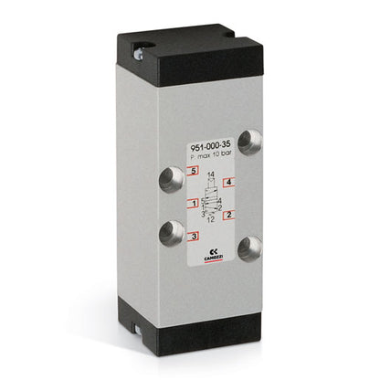 Electroválvulas 5/2 vías ISO 1 - ISO 2 - ISO 3 monoestable - biestable 951-000-35
