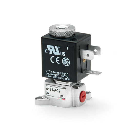 Electroválvula - 3/2 vías - interfaz giratoria A131-AC2