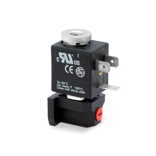 Electroválvula - 3/2 vías NC - interfaz giratoria A731-AC2