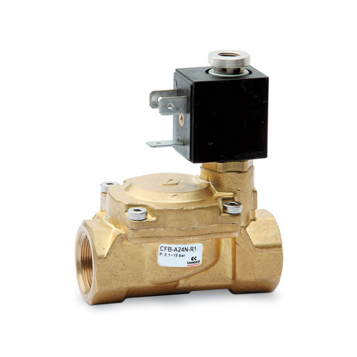 Electroválvula operada indirectamente, 2/2 NC CFB-A23L-R1