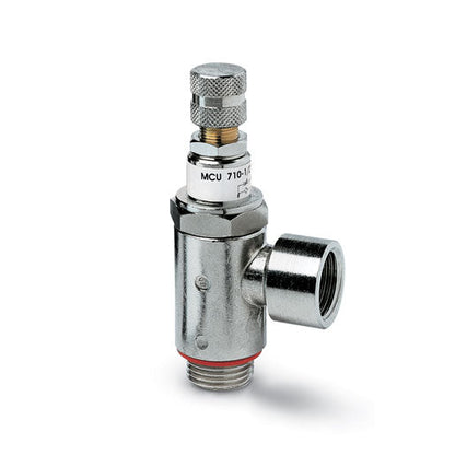 Regulador de flujo unidireccional MCU 710-1/2