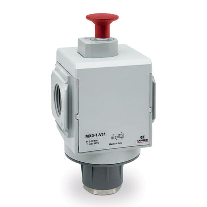 Válvula de cerradura manual 3/2 vías MX3-1-V01
