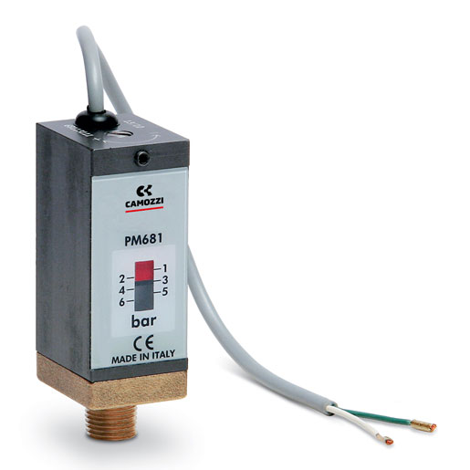 Presostatos con escala de calibración visualPM681-3