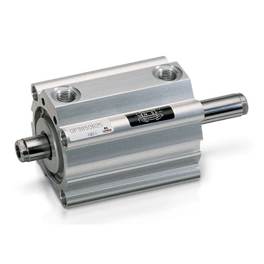 Cilindro doble efecto de carrera corta vastago pasante Ø32 QP3A032A020