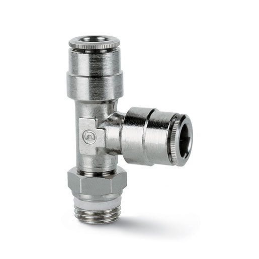 Racor T macho giratorio lateral BSPP Sprint S6440 8-3/8