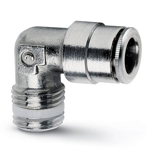 Racor codo macho fijo BSPT Sprint 1/4 S6500 8-1/4