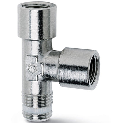 Racor T rosca hembra-macho-hembra Sprint 1/4 S2070 1/4-1/4